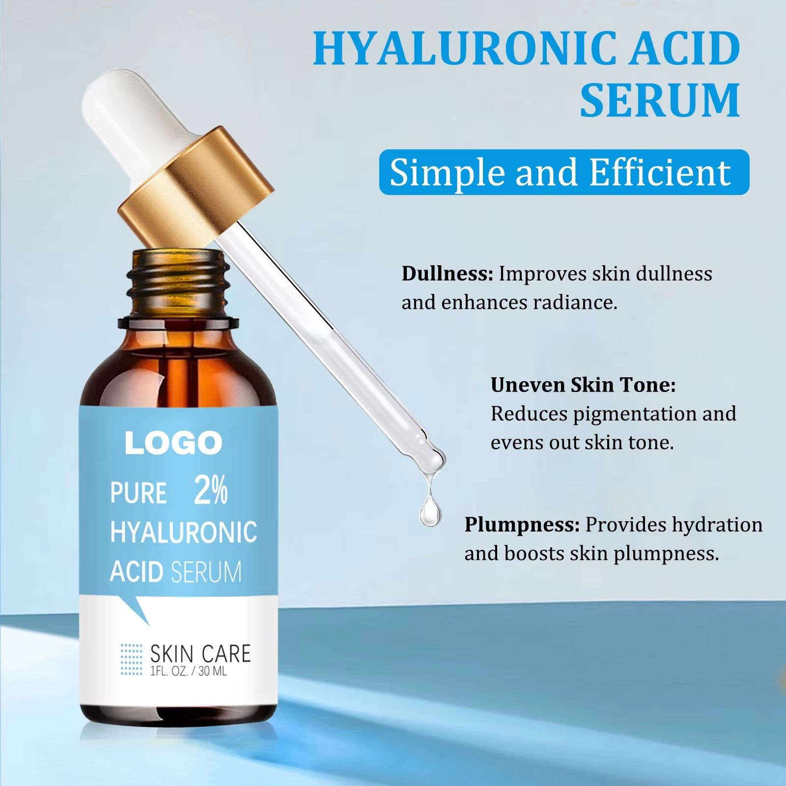 Vitamin C Serum Illuminating Serum Brightening with Niacinamide Strengthens Skin Barrier Hydrates Using Hyaluronic Acid