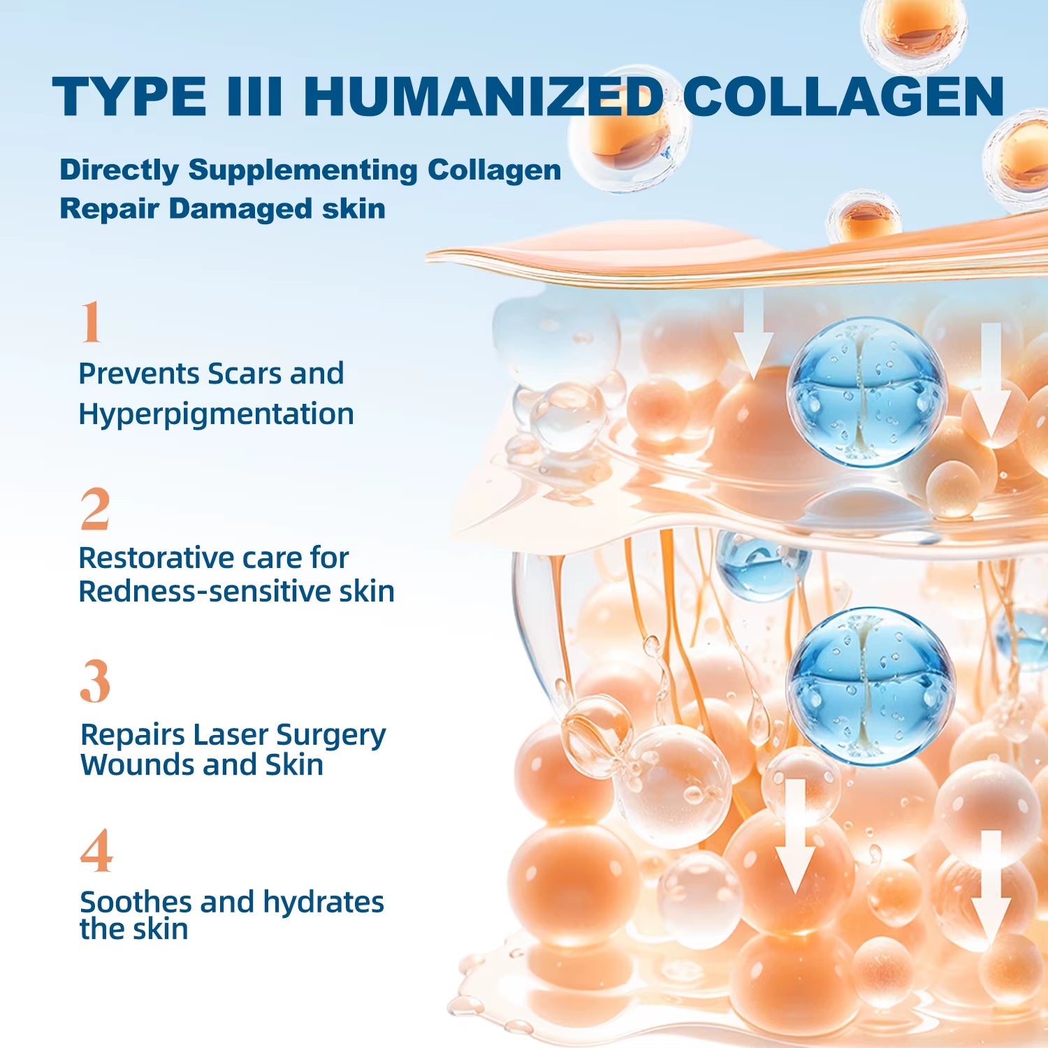 Factory Direct OEM Sodium Hyaluronate Moisturizing Cream - Rich Hydrating Skin Care for Sensitive Skin